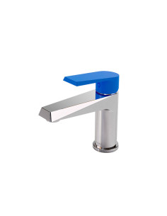 Grifería Para Baño Monocomando Lavatorio Zafiro Hortensia De Verano