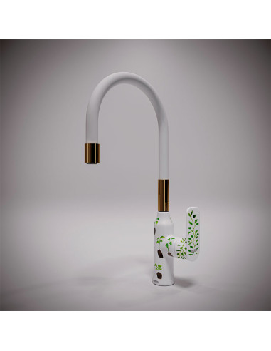 Grifería Para Mesada De Cocina Monocomando Agatha Hogar