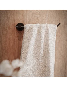 Alizé - Toallero Negro Barral Corto 2