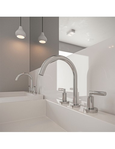 Cyrano Lavatorio Bimando Para Mesada