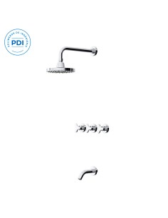 Treva - Box Cuerpo Pdi Jgo Completo Lavatorio, Bidé, Ducha C/ Transf 2