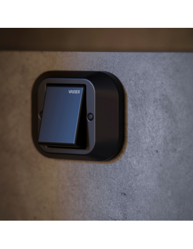 Promatic  Tapa De Valvula De Descarga Negra