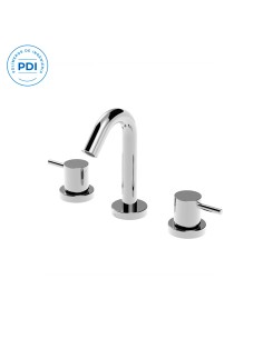 Onix - Juego Cromo Bimando Pdi Para Lavatorio De Baño.