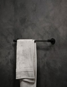 Zafiro - Toallero Largo Negro 2