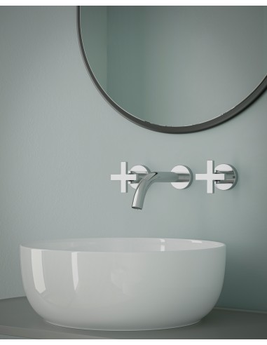 Cruxia Lavatorio Bimando Para Pared