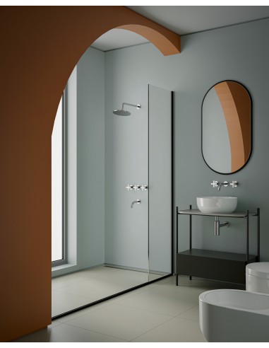 Cruxia Ducha De Embutir Bimando Con Flor De Ducha Y Lavapies