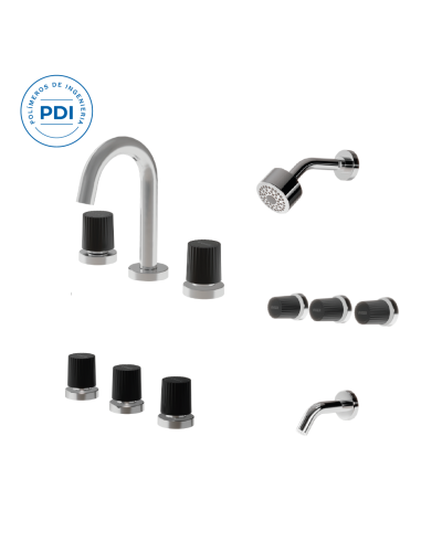 Leda Box Pdi Negro Y Cromo