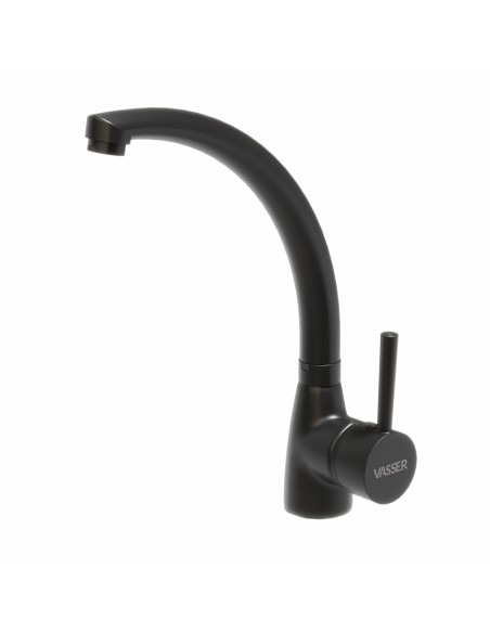 Antila Cocina Monocomando Para Mesada Negro