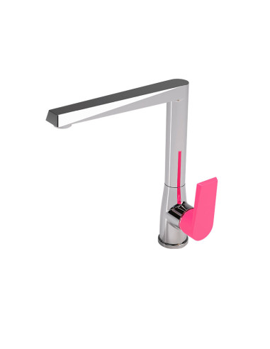 Grifería Para Cocina Monocomando Bacha Zafiro Lapacho Rosado