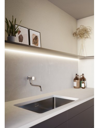 Alize - Canilla A Un Agua Con Cierre A Compresión Para Pared