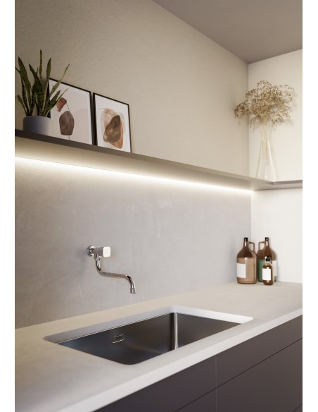 Alize - Canilla A Un Agua Con Cierre A Compresión Para Pared