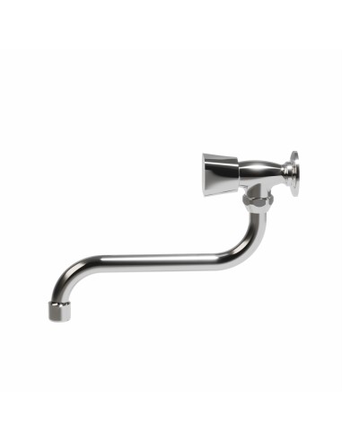 Alize - Canilla A Un Agua Con Cierre A Compresión Para Pared