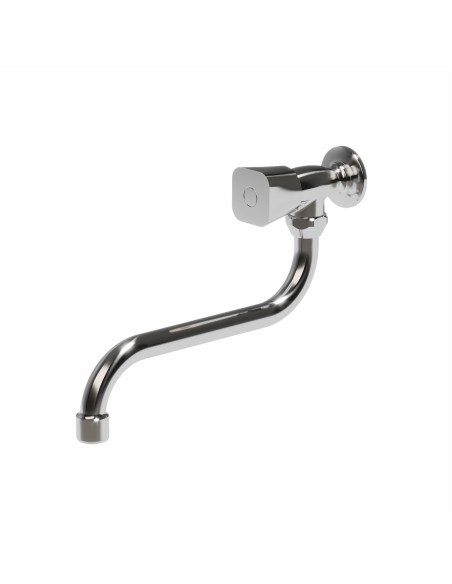 Alize - Canilla A Un Agua Con Cierre A Compresión Para Pared