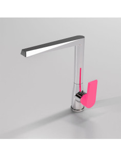 Grifería Para Cocina Monocomando Bacha Zafiro Lapacho Rosado 2