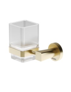 Zafiro Porta Cepillos Dorado