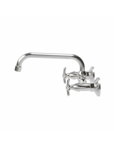 Vega  Juego Cromo Bimando Para Pared De Cocina.