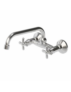 Vega  Juego Cromo Bimando Para Pared De Cocina.