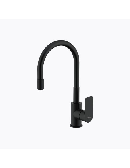 Agatha S Cocina Monocomando Para Mesada De Cocina Negro