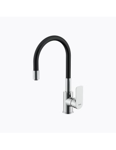 Agatha S Cocina Monocomando Para Mesada De Cocina Negro Cromo