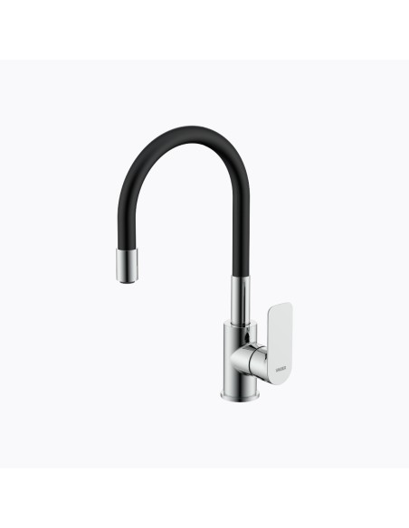 Agatha S Cocina Monocomando Para Mesada De Cocina Negro Cromo