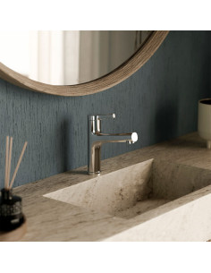 Eclat - Juego Cromo Monocomando Para Lavatorio De Baño. 2