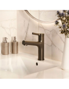 Eclat - Juego Negro Monocomando Para Lavatorio De Baño. 2