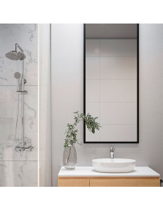 Iris - Juego Cromo Monocomando Exterior Sin Transferencia Para Ducha De Baño 2