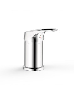 Iris - Juego Cromo Monocomando Sin Transferencia Para Bidet De Baño