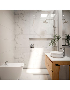 Iris - Juego Cromo Monocomando Sin Transferencia Para Bidet De Baño 2