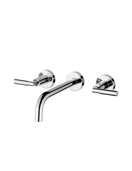 Cyrano Lavatorio Bimando Lever Para Pared