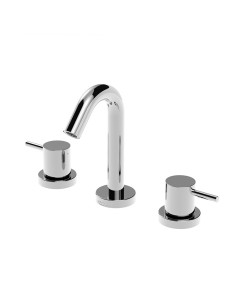 Onix - Juego Cromo Bimando Para Lavatorio De Baño.