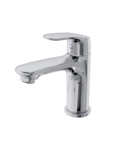 Kassia -  Juego Cromo Monocomando Para Lavatorio De Baño.