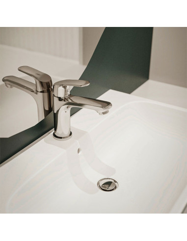 Kassia Lavatorio Monocomando Bajo Para Mesada