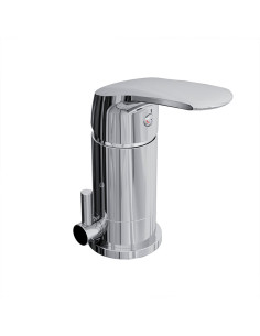 Kassia - Juego Cromo Monocomando Para Bidet De Baño.