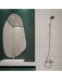 Kassia - Juego Cromo Monocomando Exterior Para Bañera Y Ducha  De Baño. 2