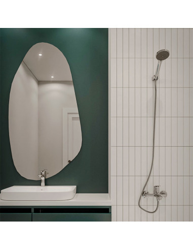 Kassia Ducha Exterior Monocomando Con Duchador Manual Y Lavapies