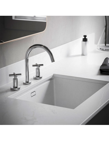 Cyrano Lavatorio Bimando Para Mesada