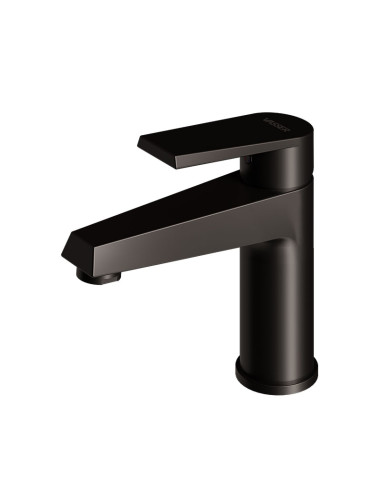 Zafiro Lavatorio Monocomando Bajo Para Mesada Negro