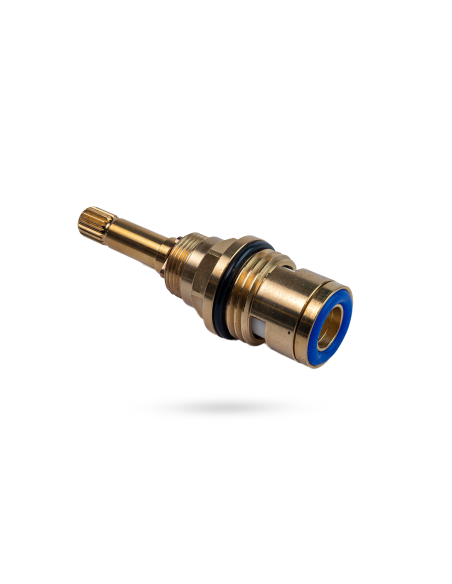 Cabezal Cerámico Largo Derecho Azul - Apertura Horaria