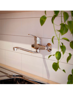 Troya Cocina Monocomando Para Pared 2