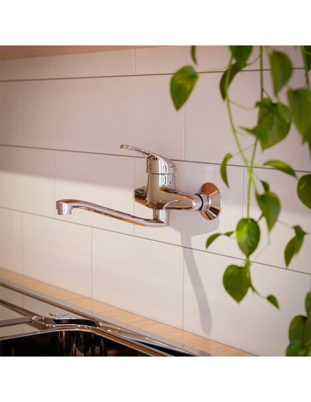 Troya Cocina Monocomando Para Pared