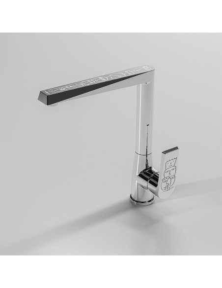 Zafiro - Juego Monocomando Para Mesada De Cocina - Milo Lockett