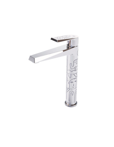 Grifería Para Baño Monocomando Lavatorio Zafiro Alto Milo Lockett